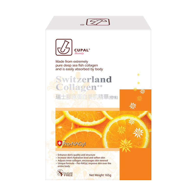 CUPAL Beauty Switzerland Collagen (Orange Flavor) 165 g