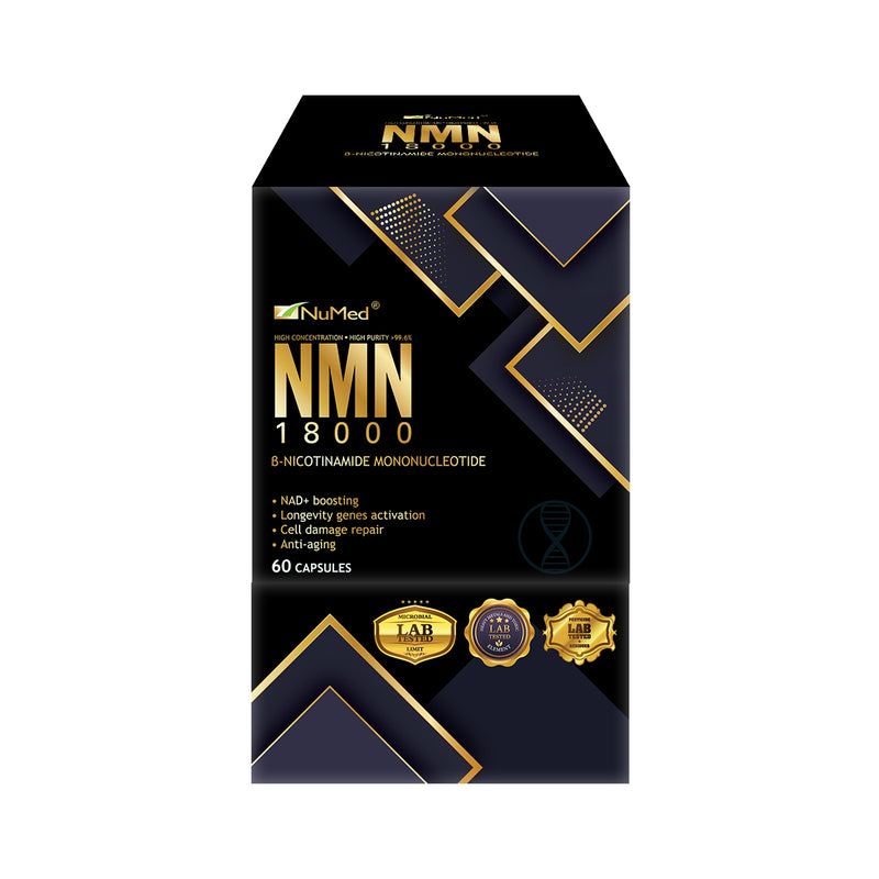 NuMed NMN 18000 60 capsules
