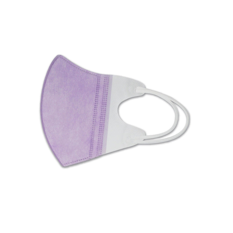 紫花油WeArmask Level 3 小童立體紫色口罩20片($129/3盒)